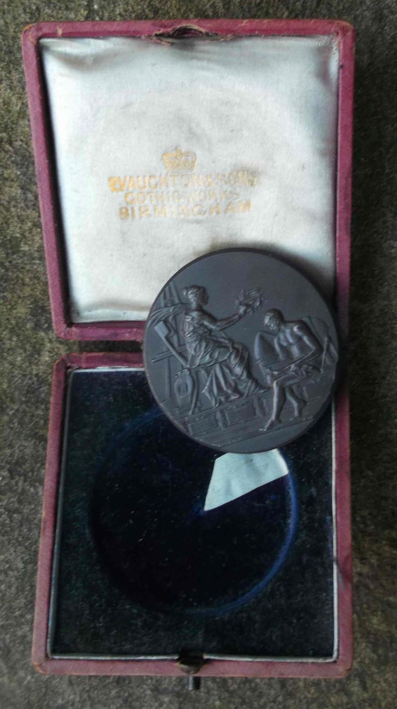 British 1902 medallion in 1903 Case Photographic Society