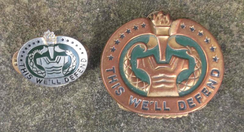 US Army Trainer Personnel Unit Crests United States