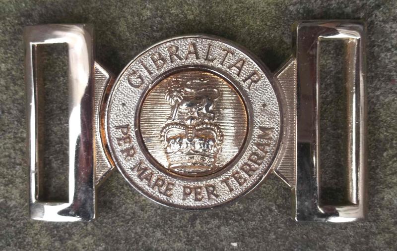 British Royal Marines Hard Metal Buckle EIIR RM