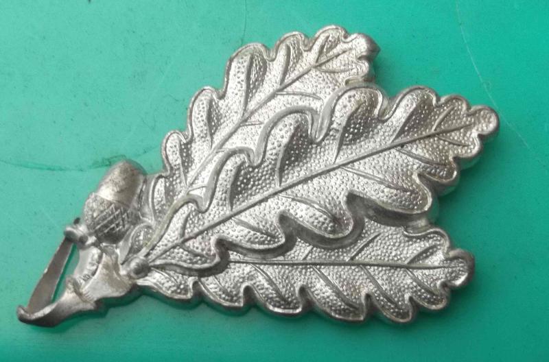 German Third Reich Jaeger Regiment Cap Emblem Badge