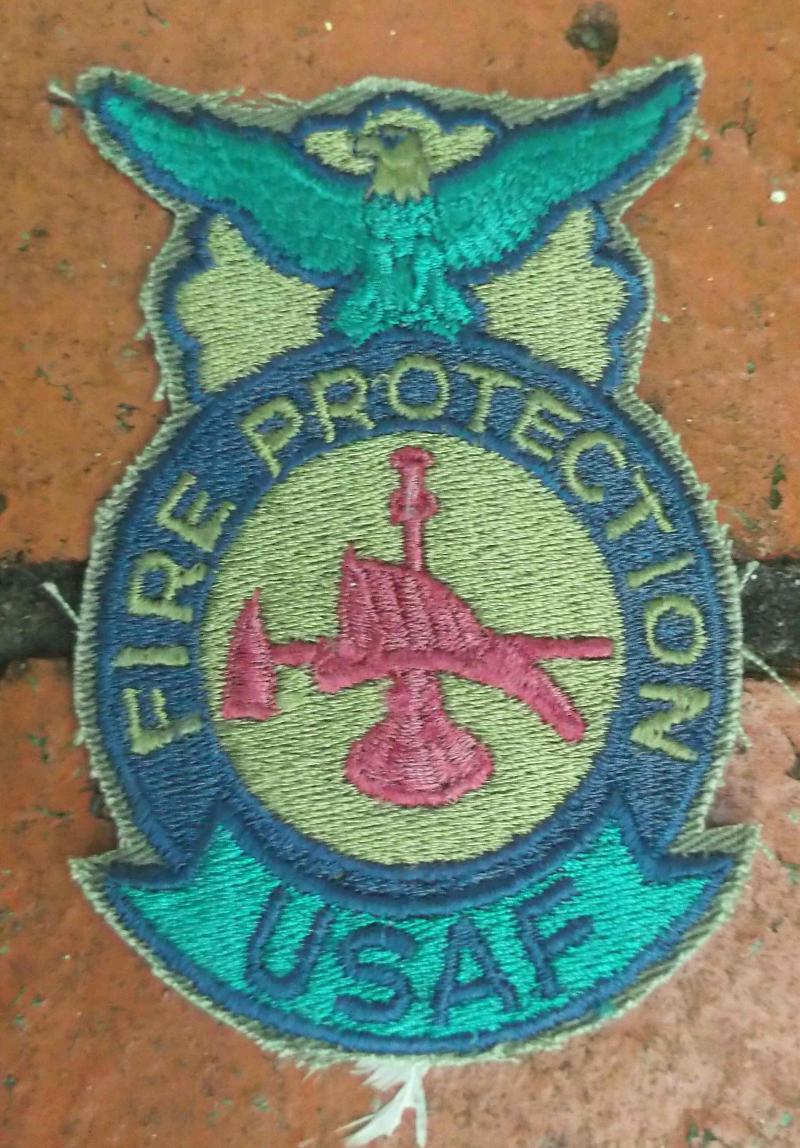 America USAF Fire Service Patch United States Air Force