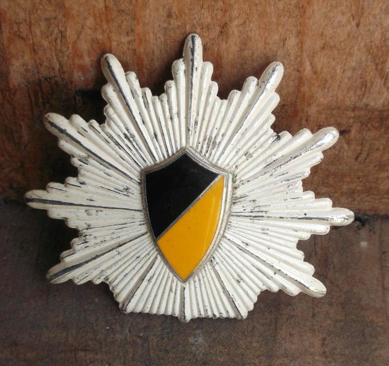 Vintage West German Police Cap Badge Baden Württemberg
