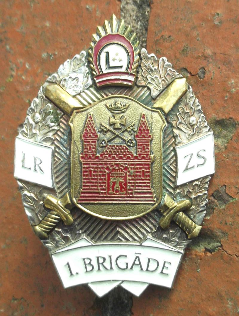 Latvian Army Unit Badge Obsolete Post Communist Latvia