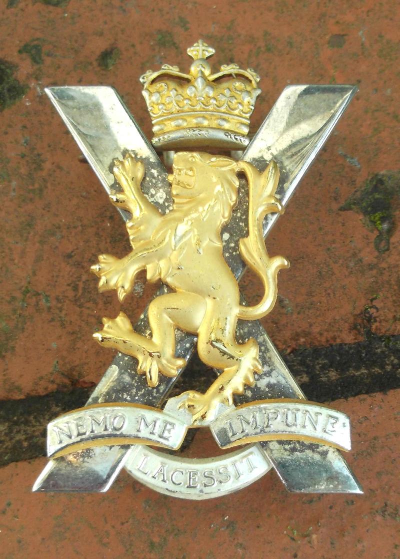 British Army Royal Regiment of Scotland (Scots) Cap Badge