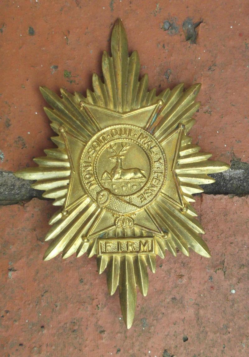 British Army Worcester and Sherwood Foresters Shoulder Belt Plate Badge