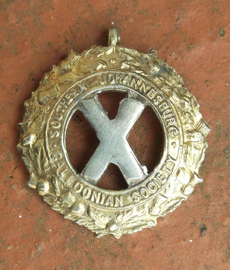 South African Silver Medallion Scottish Caledonian Society