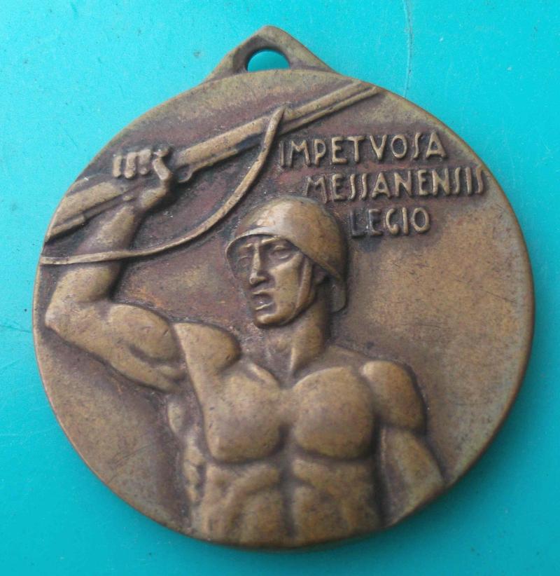 Italian WW1 Memorial Medal 1915 to 1918 Italy Messina