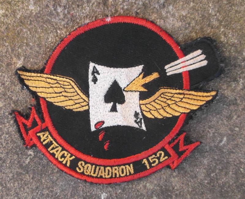 United States Navy Vintage US 152 Attack Squadron Patch