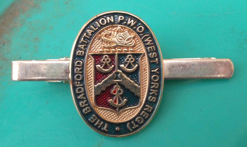 British Army Former Bradford Battalion PWO (West Yorkshire Regiment) Tie Pin