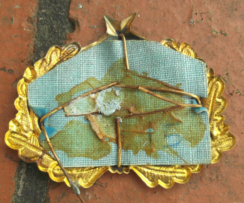 Ottoman Empire Turkish Navy WW1 Cap Badge Turkey