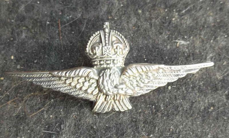 British RAF Sweethearts or Veterans Brooch WW2 Royal Air Force