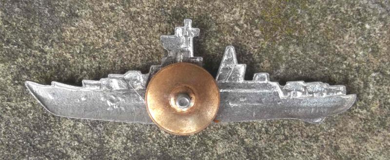 USSR Soviet Union Navy Surface Ship Commander Badge Replacement Screw Fitting