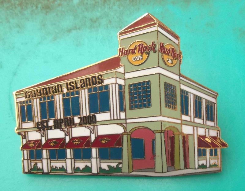 Hard Rock Cafe Cayman Islands Lapel Badge International Company Item